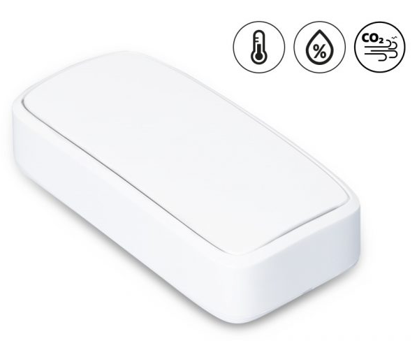 Temperatūras un mitruma, CO2, spiediena, sensors NB-IoT, bezvadu