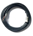 Connector cable for encoders M23, 10m shielded, 10x0,34mm², Lika IQ/CKQ58