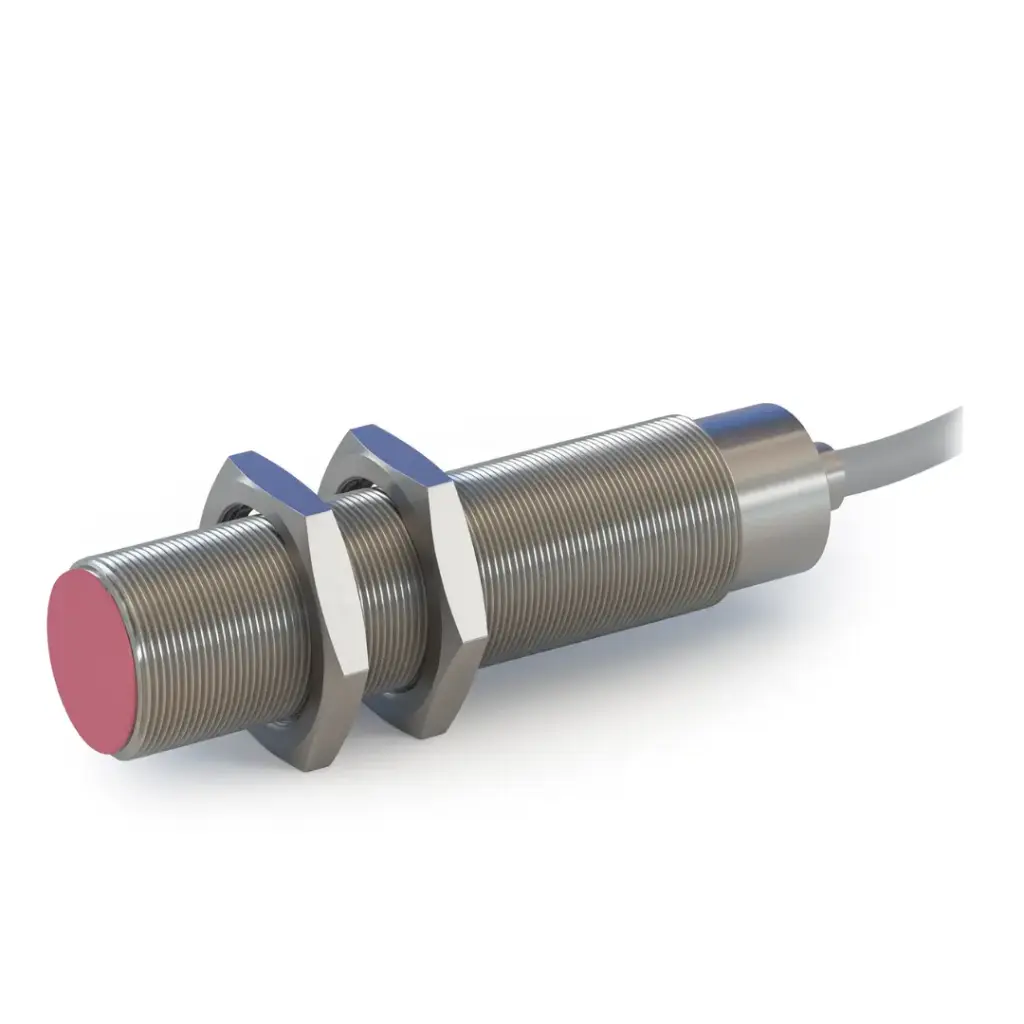 [IN518HT180P5PS] Induktīvais sensors sn=5mm, max+180C, PNP, NO, 5m kabelis