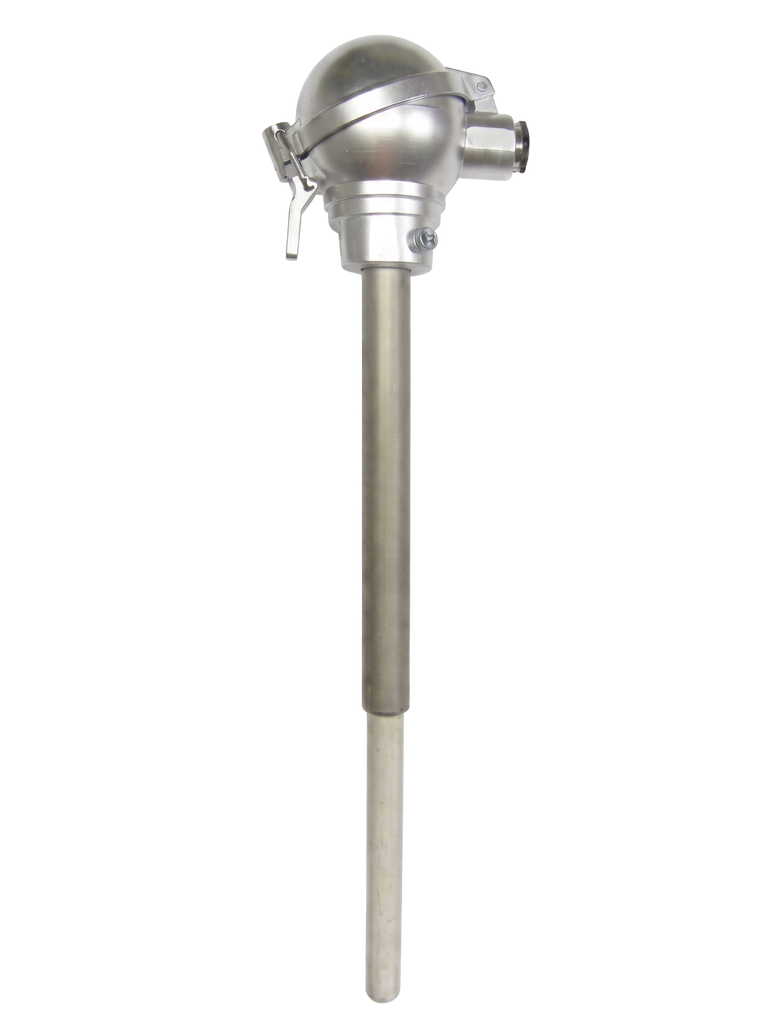[ET631-K-8D15L500-H300-C] Thermocouple K, 15x500mm, ceramic, +1250°C, IP67 SUZ, MI