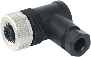 Konektors M12, 5pin, mamma, 90deg