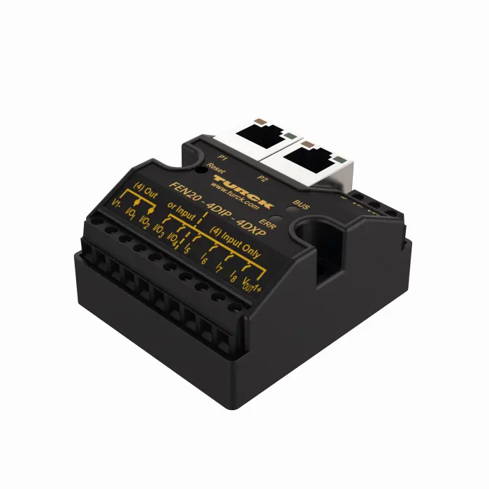 Multiprotocol Ethernet I/O module FEN20-4DIP-4DXP IP20