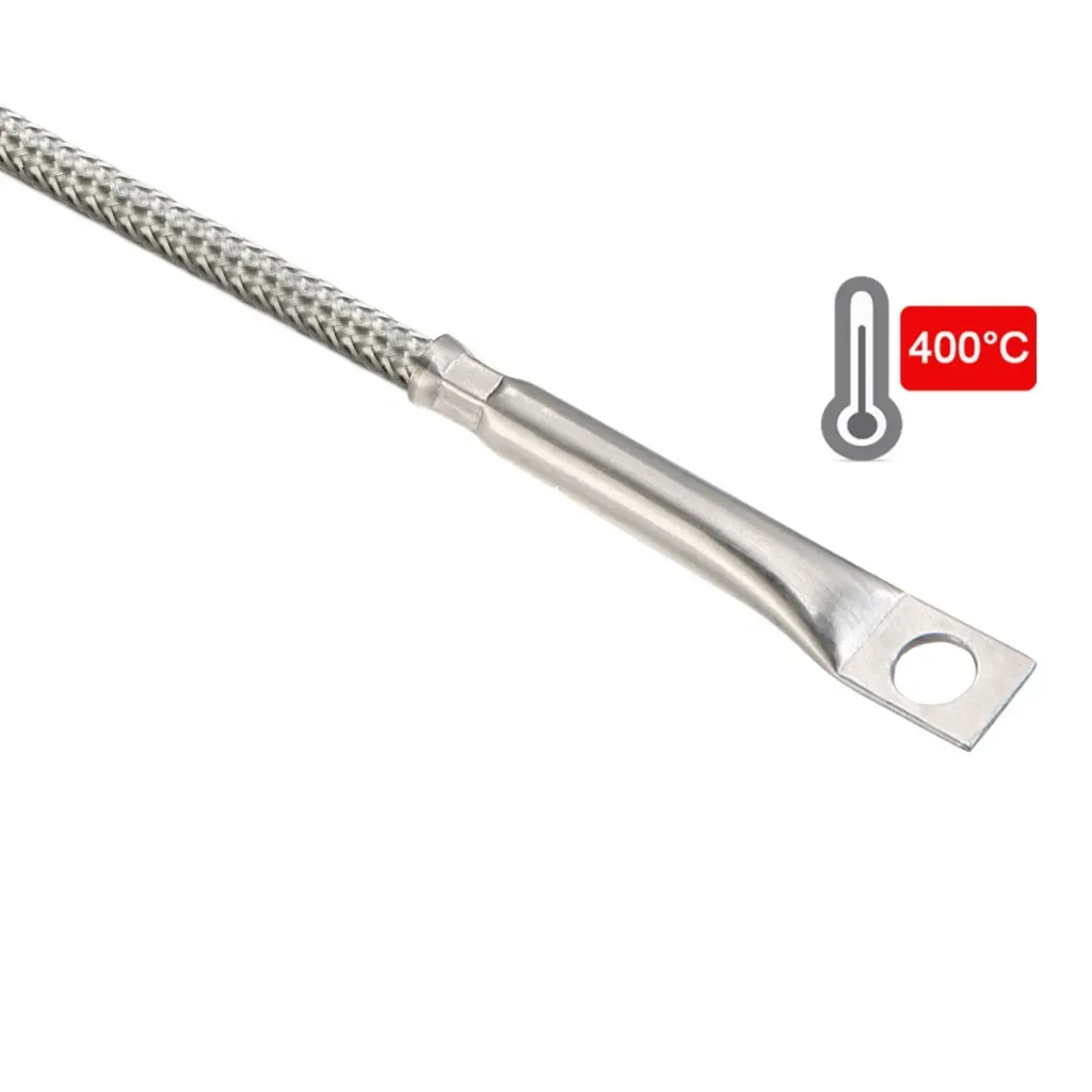 Temperatūras sensors PT100, M3 skrūvei, klase A,<400C, 3m kabelis