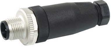 Konektors M12, 5pin, paps, taisns
