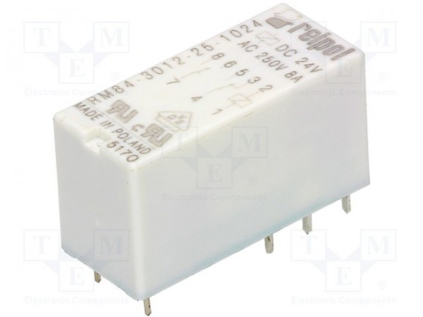 Relay RM84-2012-35-1024; 24DC, 8A