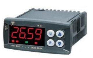 [K31HCRRR] Regulators K31HCRRR, TC/Pt100/mV, 3 releju izejas, 100-240VAC