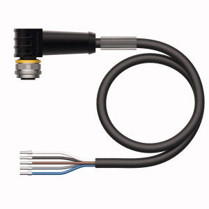 Konektors ar kabeli WKS4.5T-10/TXL, ekranēts