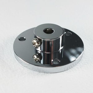 Flange, AF-2, aluminium, 6.6 mm, with a screw
