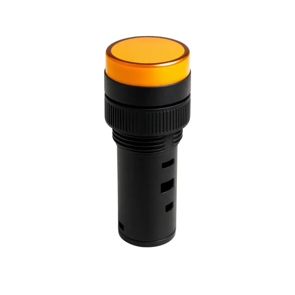 [AD16DSY24] LED lamp 16 mm, yellow-orange, 24 VDC