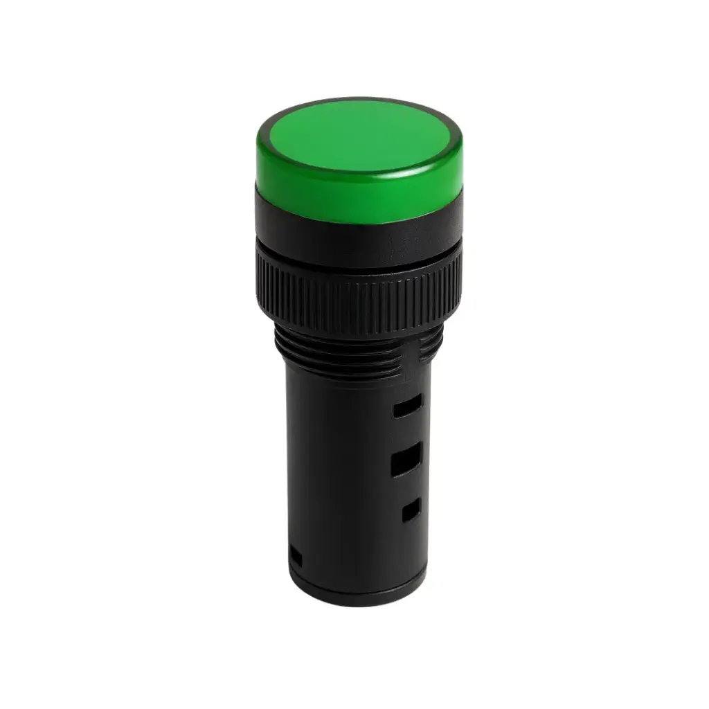 [AD16DSG220] LED lamp 16 mm, green, 230 VAC