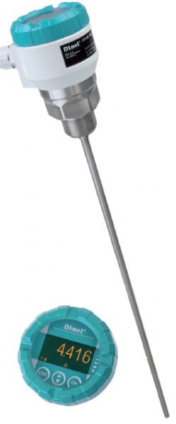 Līmeņa sensors mikroviļņu radars , Bez ATEX, stienis 1m, G1",4-20mA, bez Displ.