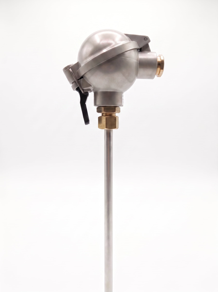 [16-1-12.0-3-1000-CE11(NAA HEAD)-R100-B-PFA] Temperatūras sensors PT100, 12x1000mm, <260°C, TAILS TO SUIT CUSTOMER TX