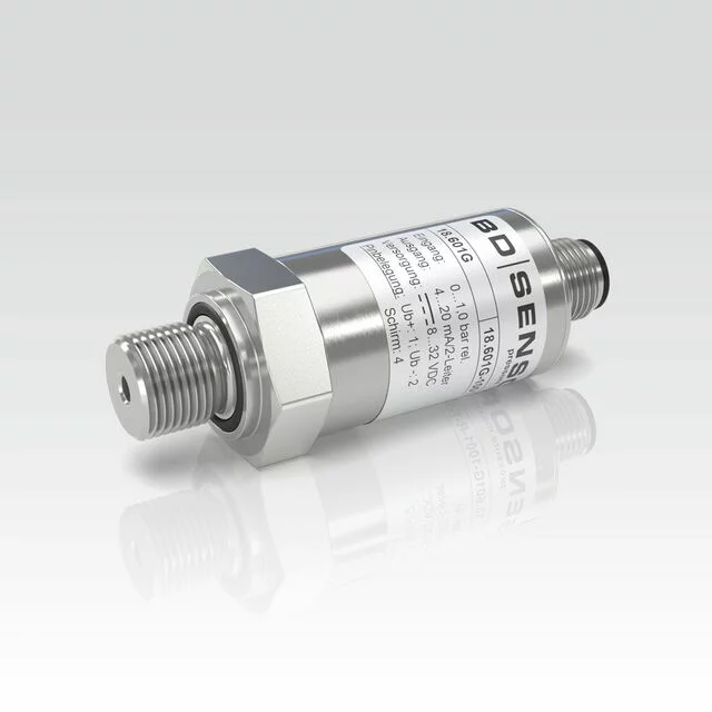 Spiediena sensors 0-10bar, G1/2" EN837, 4-20mA, 6m kab.