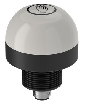Poga slēdzis K50APT2GRYF2Q, M12 8pin, d=50mm