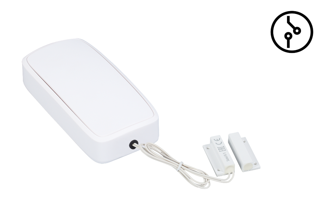 NB-IoT Bezvadu durvju atvēršanas/aizvēršanas reģistrators, plastmasas, IP30