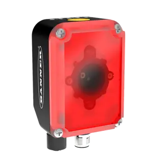 ABR Series Barcode Reader ABR72L16-RDE2, 1600x1200px, Lens: 16mm, Autofocus, Light: Red, diffused