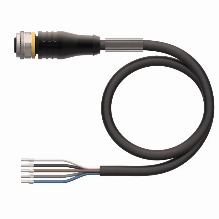 [6628533] Connection cable RKS4.5T-20/TEL, shielded