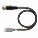 Connection cable RKS4.5T-20/TEL, shielded