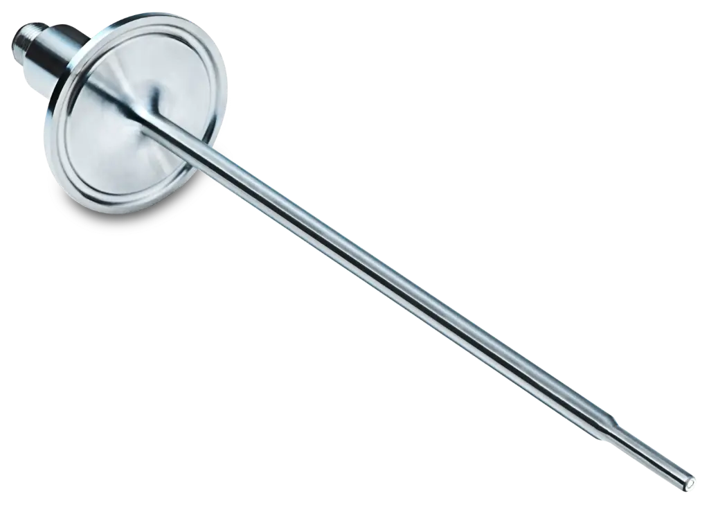 Temperature sensor Pt100, 6x450mm, klase 1/1A, TE2-1.1.7010.0450.0, M12 konektors