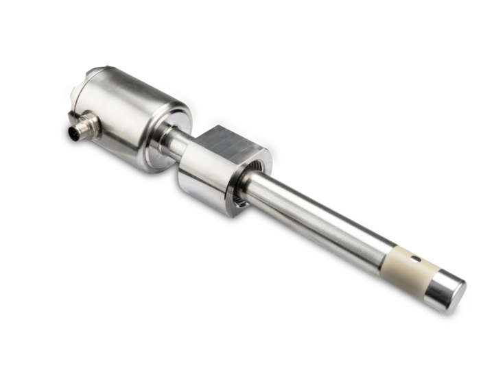 Electromagnetic flow meter PFM43-2211.A3421.0, DN 80...2000, pulse output, G 1", L=462mm, M12
