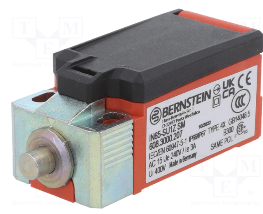 Gala slēdzis NO+NC, plunger, IN65-SUIZ SM