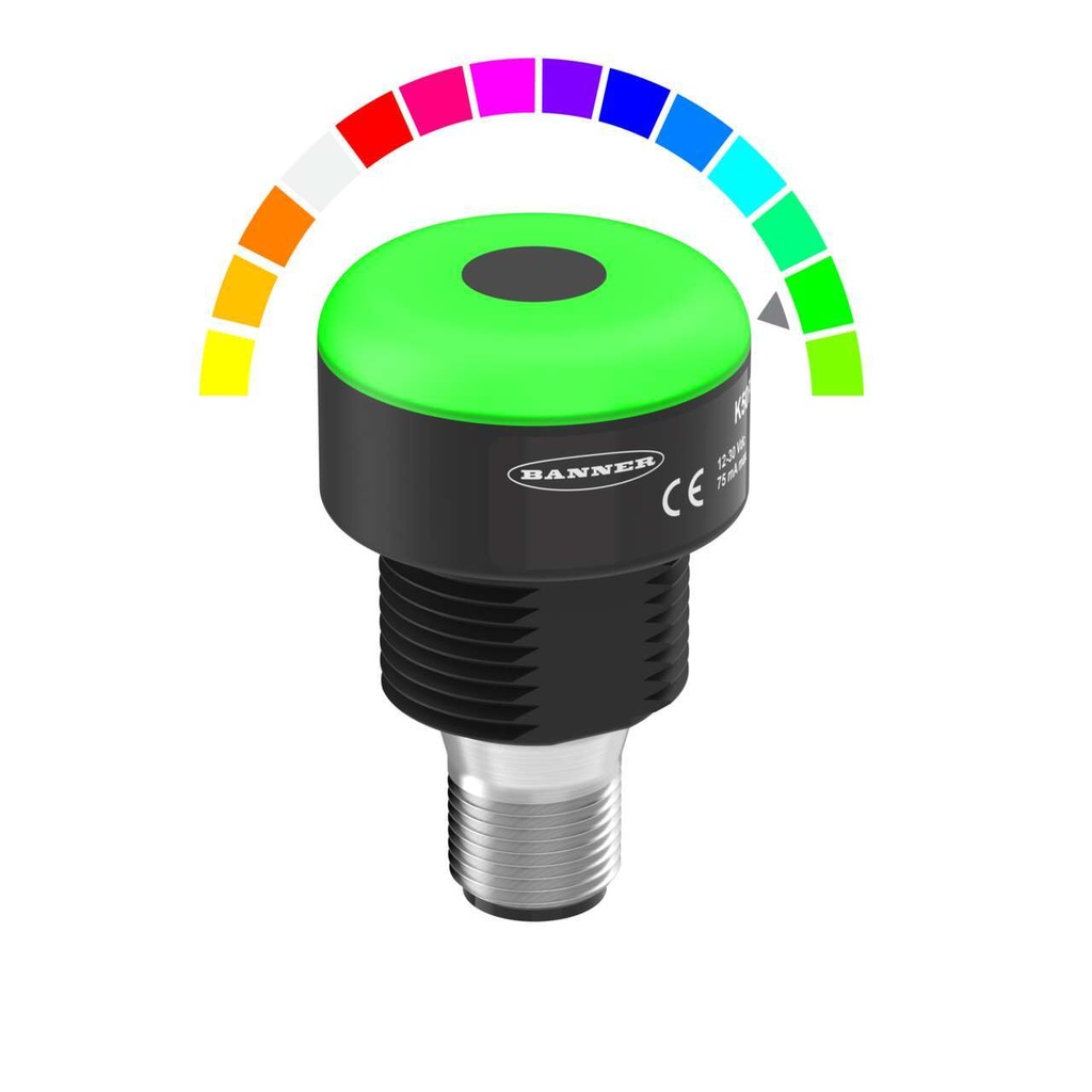 K30 Pro with Pro Editor: 3-Color RGB Adjustable-Field Sensor K30PAF100AMGRY3Q