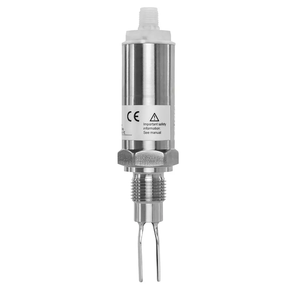 Vibrodakša VN7120, G1/2"ISO 228-1, 3/4-wire IO-Link, PNP, NPN, Push/Pull, SS316L, Tmax 150°C, Sp=64mm 