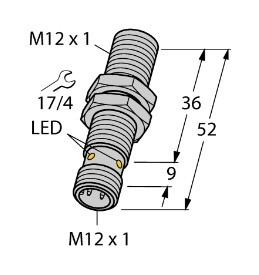 Inductive sensor BI4U-EM12WD-AP6X-H1141