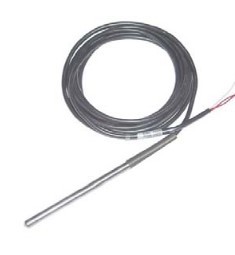 Thermocouple K,  4x100mm, max +480C, 3 m cab.