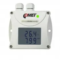 [T6445] CO2 concentration thermometer hygrometer with RS485 interface, duct mount