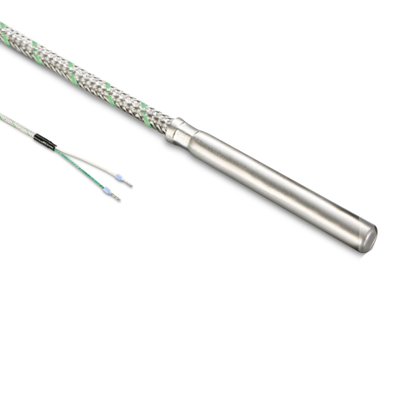 Thermocouple K, 6x30mm, <1100°C, 3m fiberglass cable 