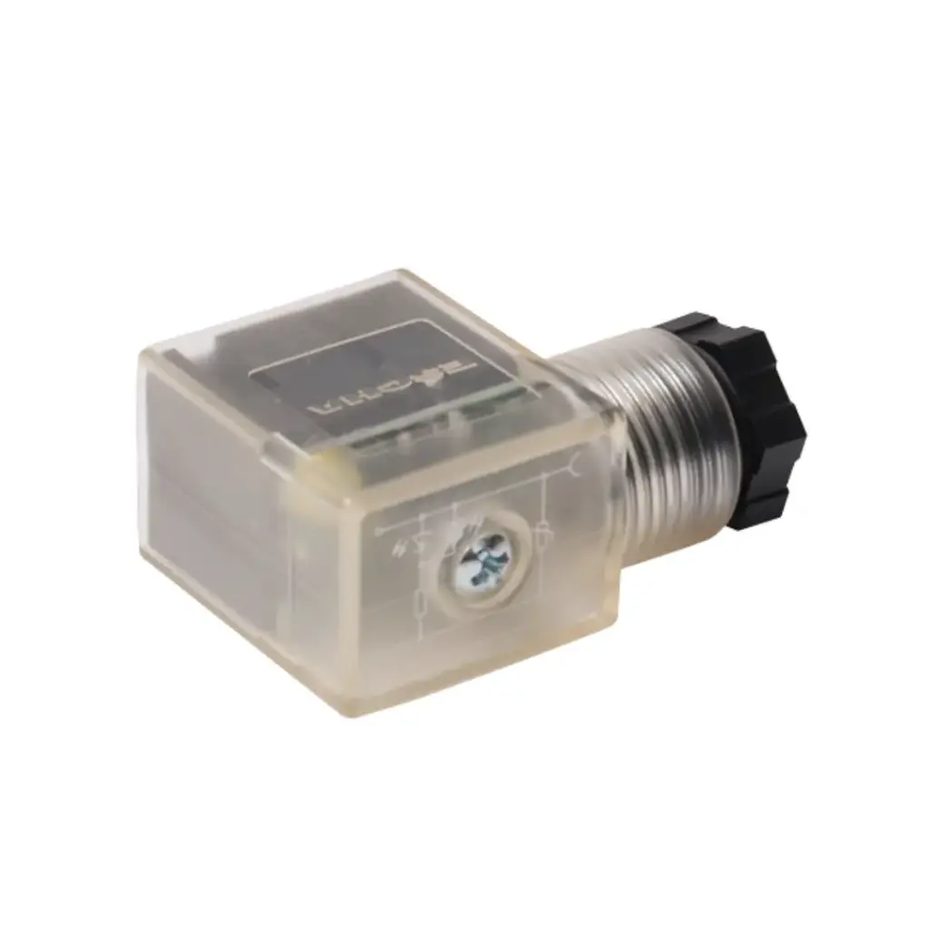 Vārsta konektors VC-BC21-11.024-K, LED, Type B