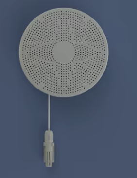 Gaisa kvalitātes sensors temp., relat.mitr., NH3, H2S, putekļu piesārņojuma noteikšanai, Modbus RTU