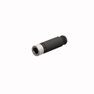 Konektors B5133-0, taisns, 3-pin, M8, female