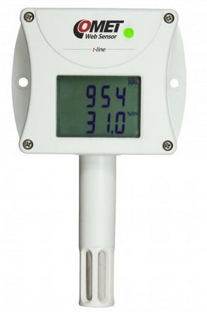 Temperature, humidity and CO2 sensor, Ethernet