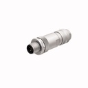 Konektors BMSWS8151-8.5, M12 paps taisns, 5 kontakti B-coded, PROFIBUS-DP, ekranēts, 6...8,5mm kabelim, IP67