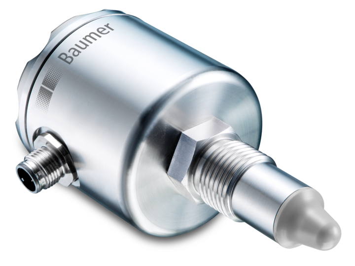 Level sensor LFFS-041.0, PNP/NPN, NO/NC, G 1/2", hygienic, M12 connector