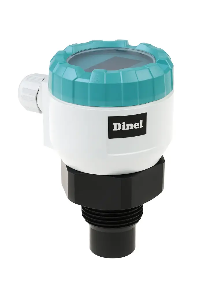 Ultraskaņas sensors ULM-70, 0.25-6 m, 4-20 mA HART, G 1 1/2" vītne, ar OLED displeju