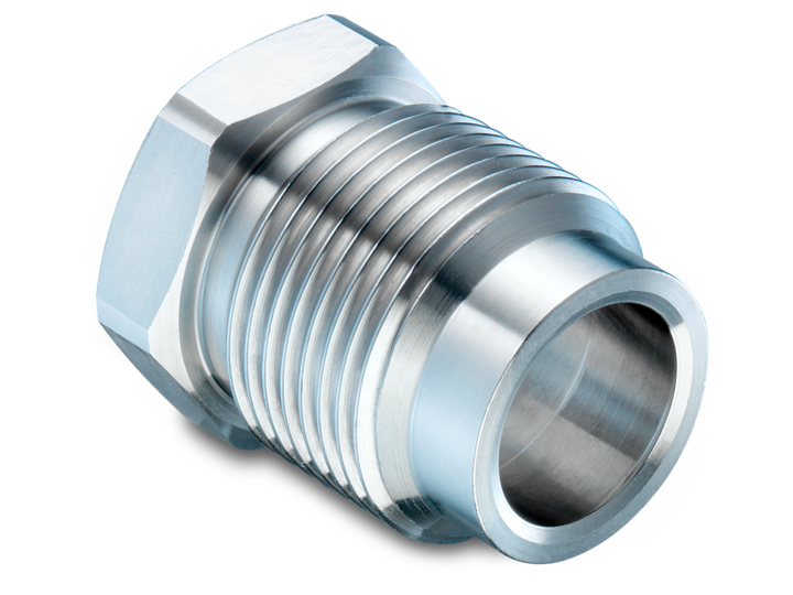 Adapter ZPH1-32BC, hygienic, G 1/2" to G 3/4"