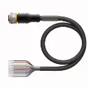 Konektors ar kabeli RKC12T-20/TXL