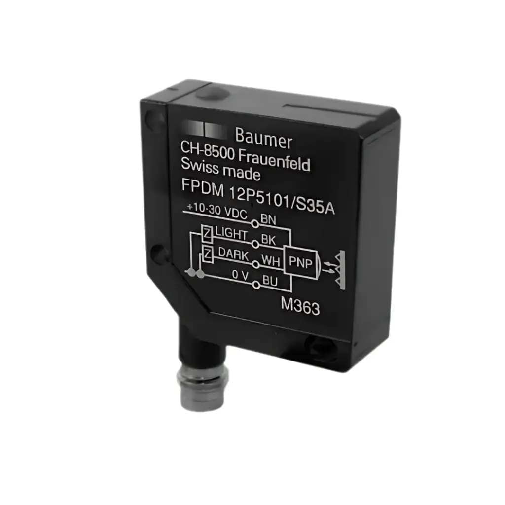 Foto sensors, no atstarotāja FPDM 12P5102/S35A, PNP, NO, 5.5 m
