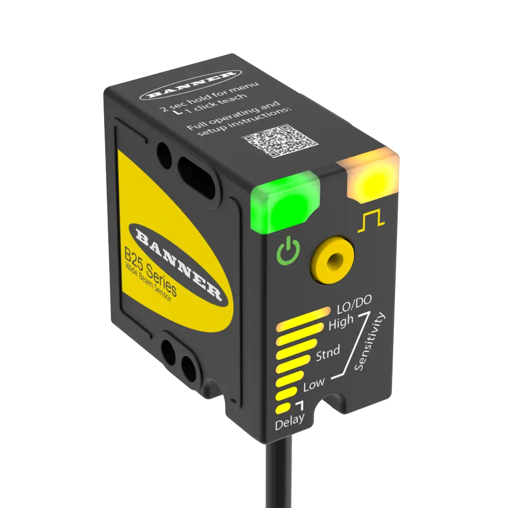 B25 Wide Beam Sensor, B25-K6LP-Q5