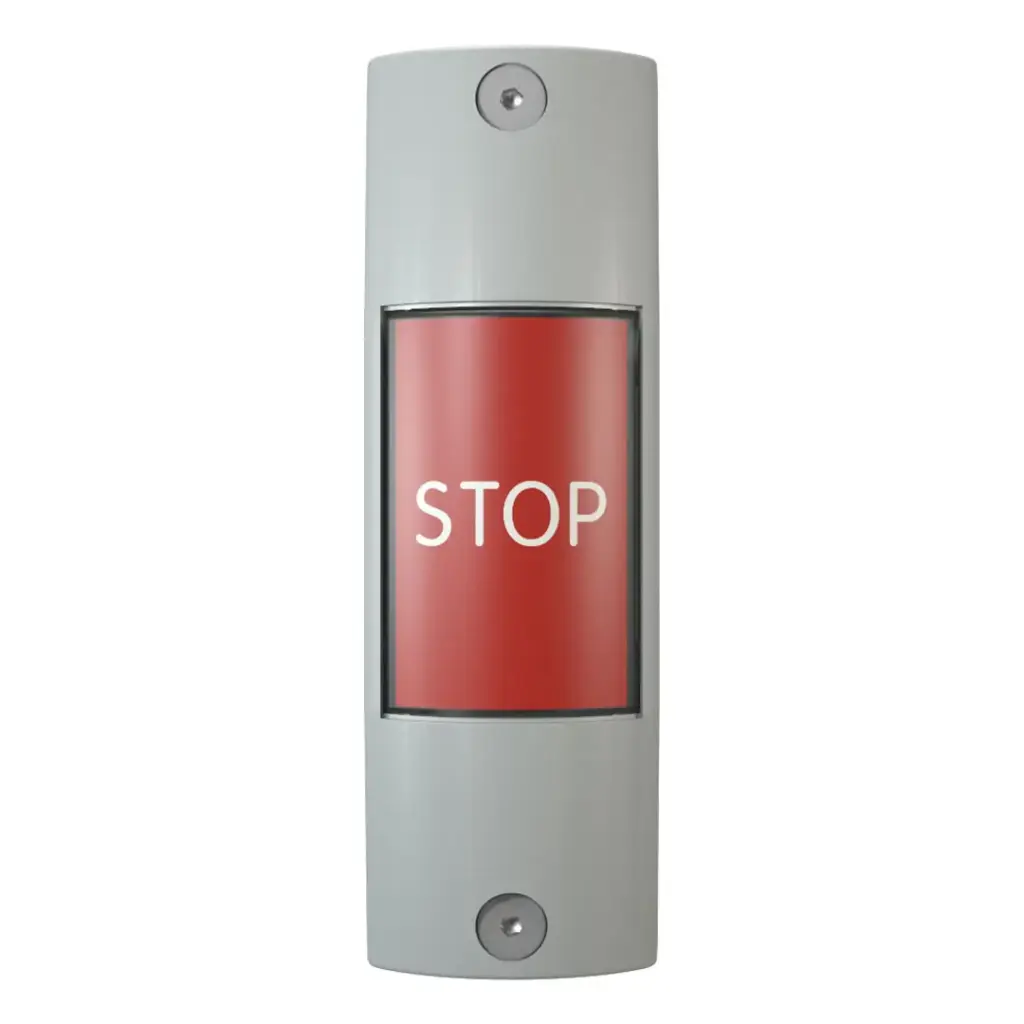 Pushbutton HST0-1.06.B1, STOP, wall