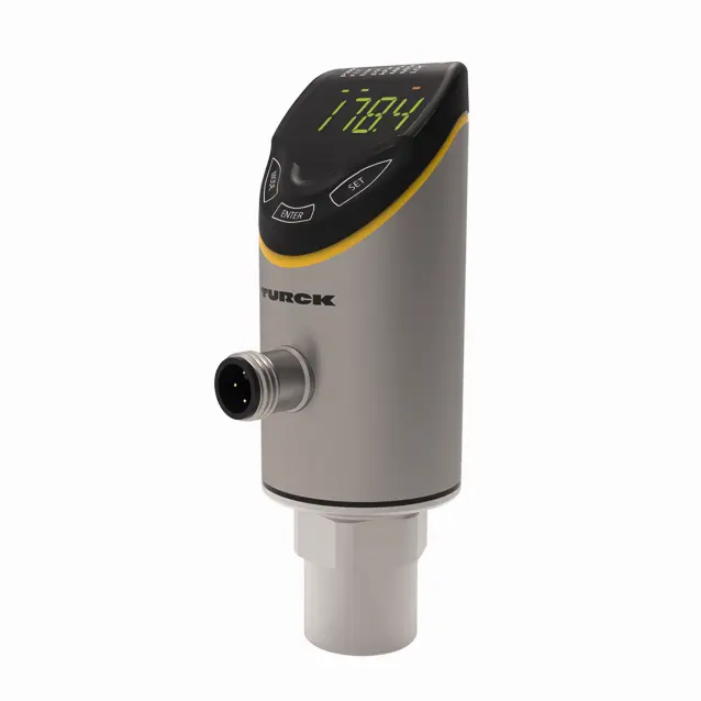 Pressure sensor PS510-10V-01-LI2UPN8-H1141/X, -1...10 bar, PNP/NPN/Analog output, G 1/4″ male, M12 connector
