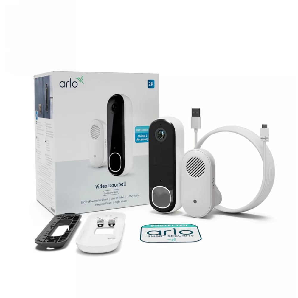 [ARLO2KCHE] Smart Wireless Video Bell for Android and IOS