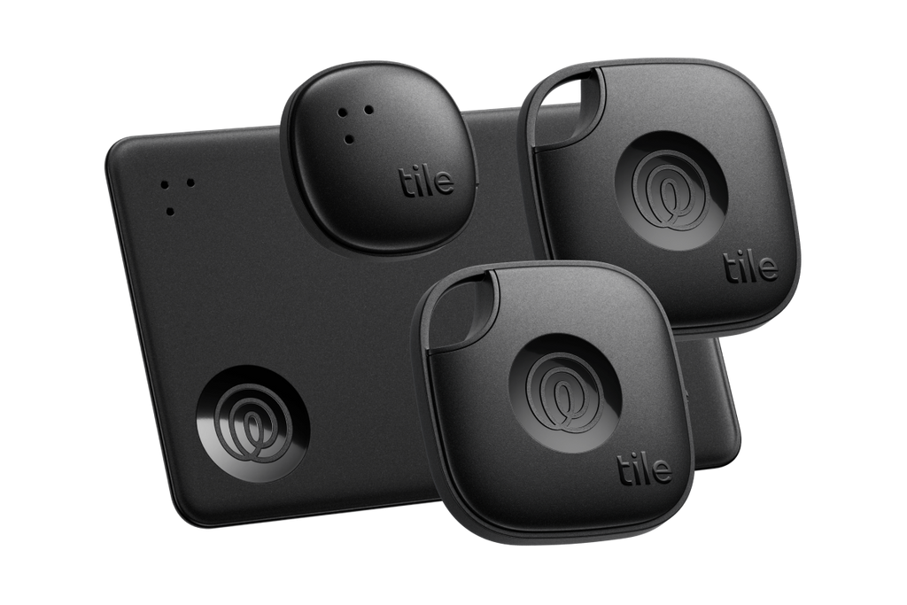 Tile by Life360 Essentials Bluetooth Tracker, Item Finder for Keys, Wallets. iOS & Android Compatible. 4-Pack