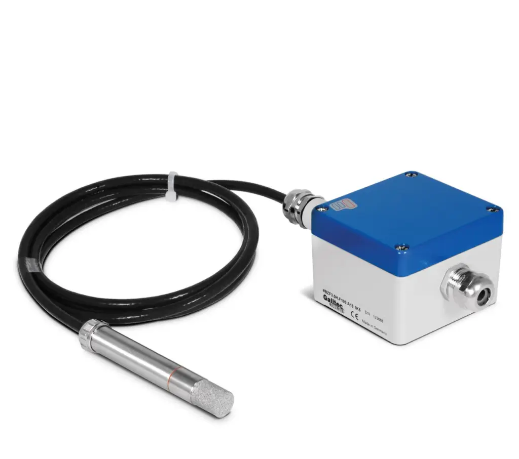 Temperatūras un mitruma sensors  0...+120°C, 0...100 % RH, 4–20 mA, 6 m kabelis