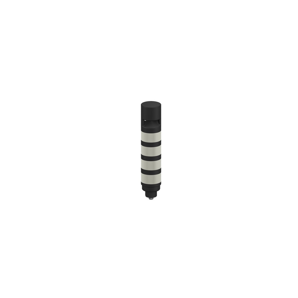 [3073404] LED indikācijas tornis TL50BGYRAOSQ, zila/zaļa/dzeltena/sarkana, skaņas signāls 99 dB, 18-30VDC/24VAC, M12 8 kontakti