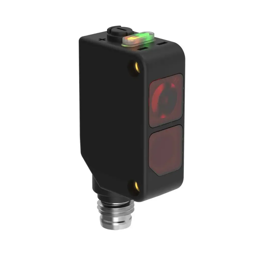 [3077780] Foto sensors, uztvērējs Q20NRQ7, NPN, 0-12 m, M8 konektors, NO/NC