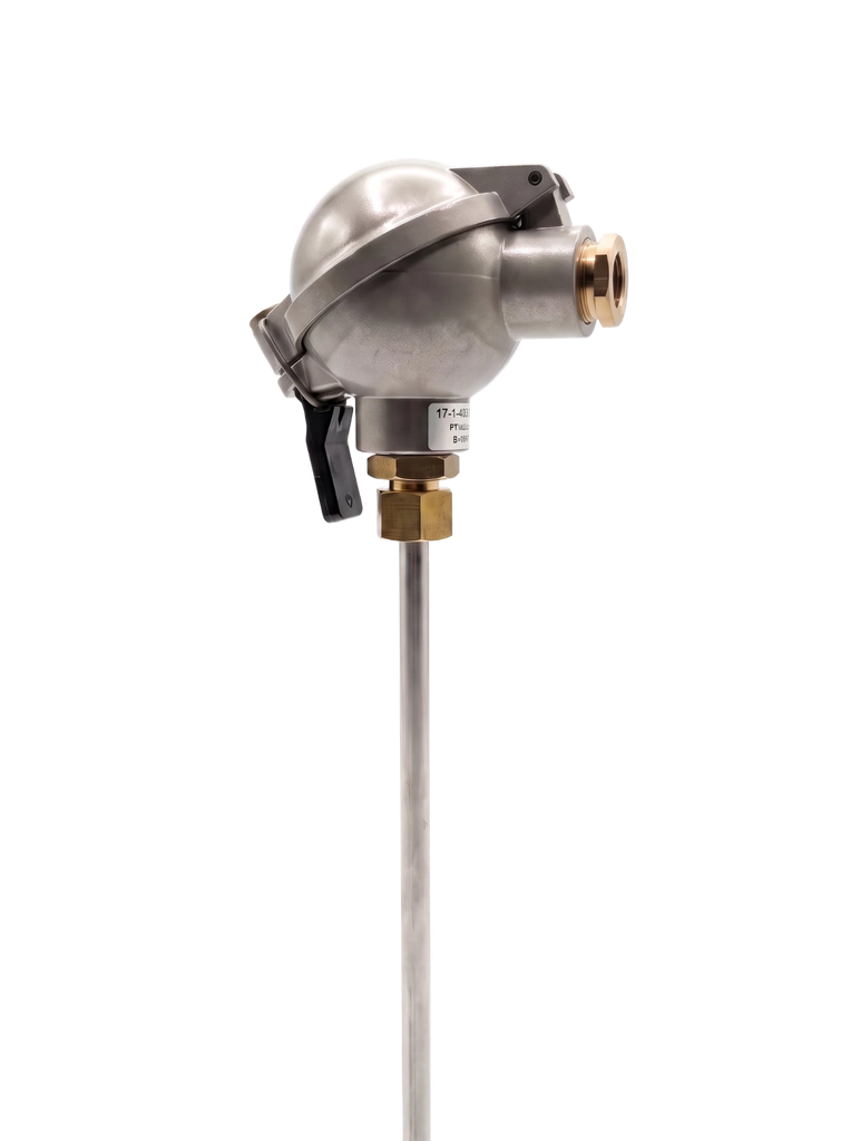 [17-1-8.0-3-750-CE11(NAA HEAD)-R100-B-TBCSL3 (-TAILS TO SUIT TX)] Temperatūras sensors PT100, 8x750 mm, B-klase, <600°C, NAA galva